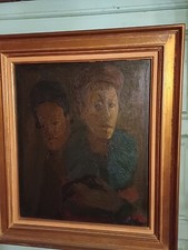 Tableaux huile sur toile par René Gélos née a Ciboure pays Basque