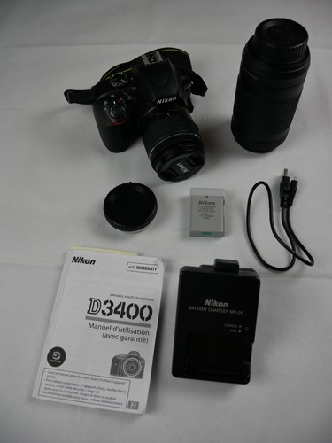 Nikon d3400 reflex 2mp - nikon,