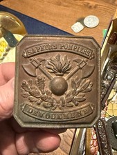 Boucle de ceinturon Sapeurs