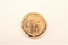 Broche Piece 20 francs Or