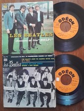 French LOT 2 EP 7" THE BEATLES