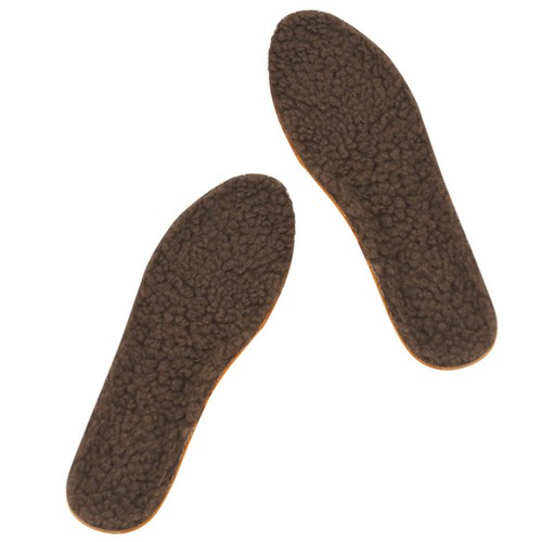 Paire semelles en laine - semelles,