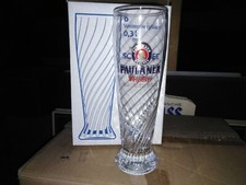 Lot de 6 verres bière Paulaner oktoberfest 33cl relief no heineken leffe
