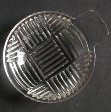 Petite CENDRIER en VERRE en forme de TASTE VIN