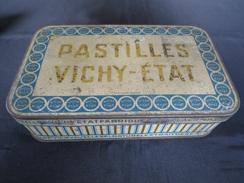 Boîte ancienne métal - boîte, !