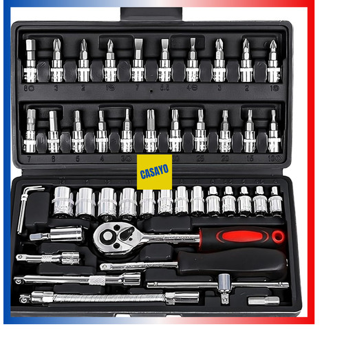 Coffret douilles embouts - douilles, et