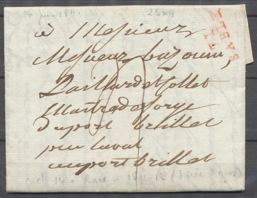 1811 lettre marque - 1811,