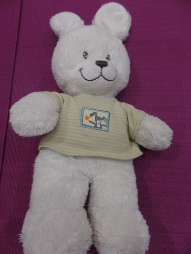 B8g doudou peluche lapin - /,