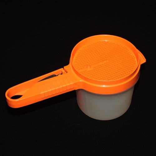 Saupoudreuse orange tupperware - saupoudreuse,