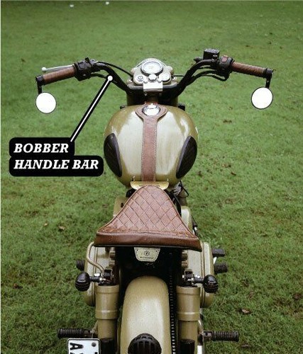 Guidon style bobber - guidon,
