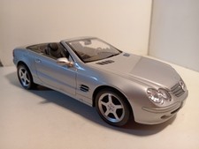 Carson Dickie Collector line Mercedes Benz 500 SL coupe cabriolet grise 1/12
