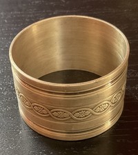 Beau rond de serviette ancien Métal argenté Christofle Beau modèle