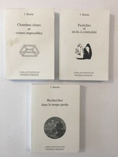 Chambres closes - J.Barine - Cymbalum Pataphysicum - 3 volumes en BE