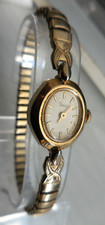 ANCIENNE TIMEX T68 MECANIQUE  DAME VINTAGE DES ANNEES 70,BRACELET ASSORTI 