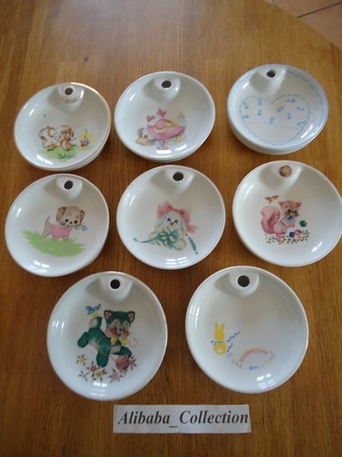 Lot assiettes bouillie - 8,