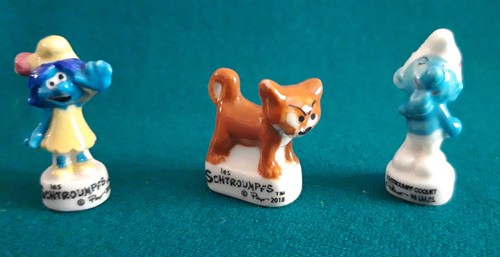 Fèves schtroumpf lot - lot, 3