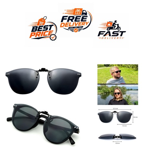 Lunettes soleil clip - de,