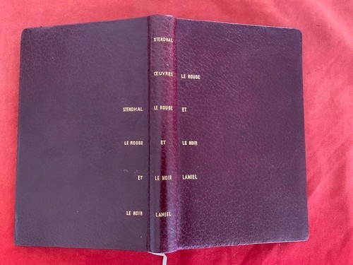 Stendhal rouge et le noir - stendhal,