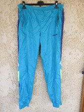 Pantalon ADIDAS vintage vert Trefoil nylon ancien années 90 sport 180 L D6
