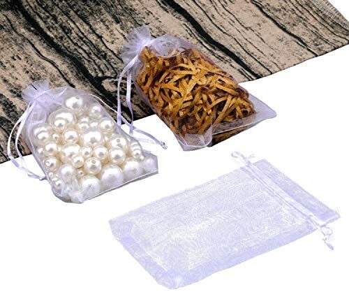 100 sachets organza 10x15cm - 100,