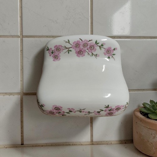 Porte savon mural - vintage, en