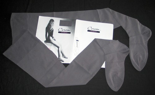 Bas opaque gris - bas, t