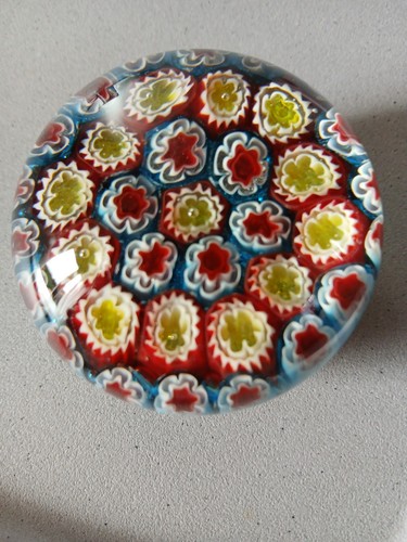 Presse papiers verre boule - en,