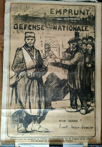 Affiche originale emprunt - affiche,