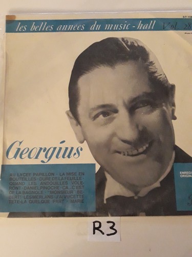 Vinyle disque 33t georgius - -,