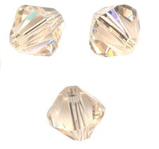 20 perles TOUPIES SWAROVSKI ® ELEMENTS 6 mm SILK  port gratuit