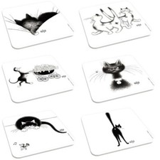 Set de 6 dessous de verres Les