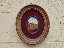 Ancienne Miniature Ovale
