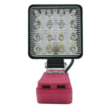 Lampe de travail sans fil ??clairage de chantier projecteur compact protection b