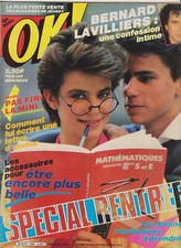 OK! MAGAZINE N° 346 - 1982 BERNARD LAVILLIERS SYLVIE VARTAN BIBA BEE GEES JULIE
