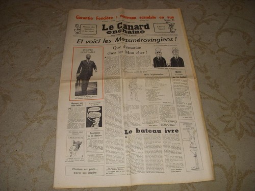 Canard enchaine 2698 - canard,