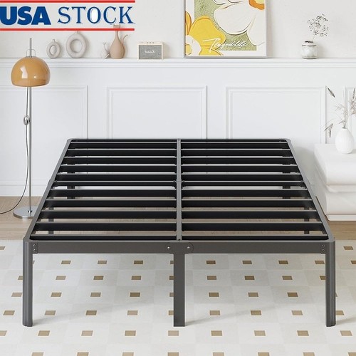Metal bed frame sturdy - metal,