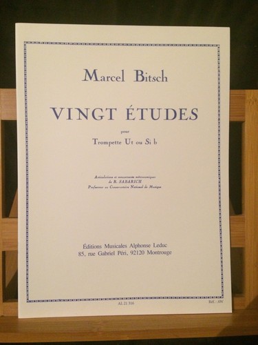 Marcel bitsch études pour - études,