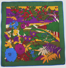 Magnifique foulard vintage " BALENCIAGA  "