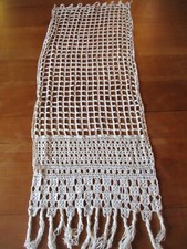 Rideau N°87 petit écru filet