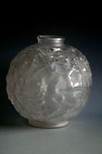 VASE EN VERRE ART DECO