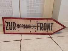 Panneau directionnel allemand