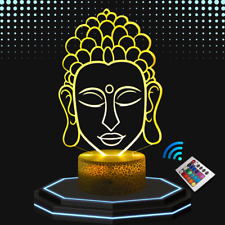 Lampe de chevet 3D Zen bouddha