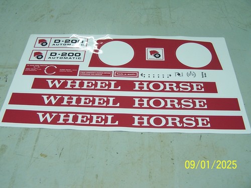 Wheel horse 200 garden - horse,