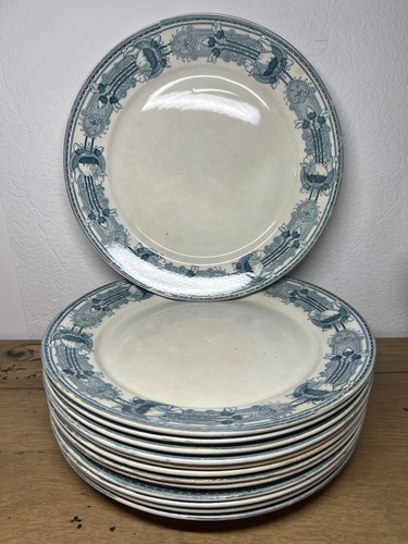 Assiettes terre fer - assiettes,
