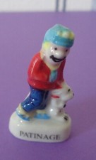 Fève thème Sport Patinage réf 1538