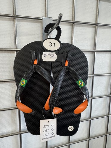 Paire tongs noires et - tongs,
