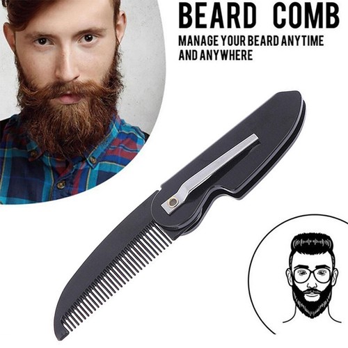 Peigne barbe pliable avec - pliable,