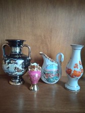 LOT DE 4 BIBELOTS EN PORCELAINE EN PARFAIT ÉTAT : SYMPATHIQUE.
