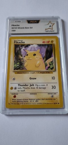 Carte pokemon pikachu - carte,