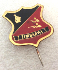 RARE insigne badge  Hunting Rifle and Pistol Club Zimbabwe